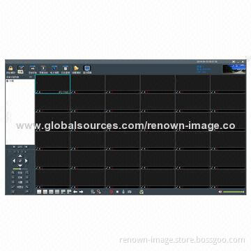 CMS software with Max 36 windows, Developed Linux, for Customized LOGO GUI